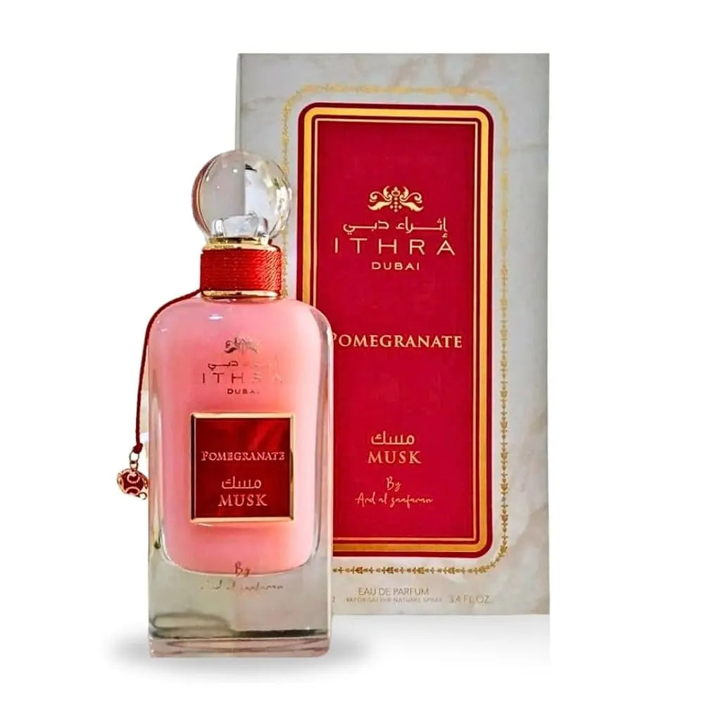 Eau de Parfum Musk Pomegranate Ithra Dubaï – Ard Al Zaafaran – 100 ml Oudora Parfumerie